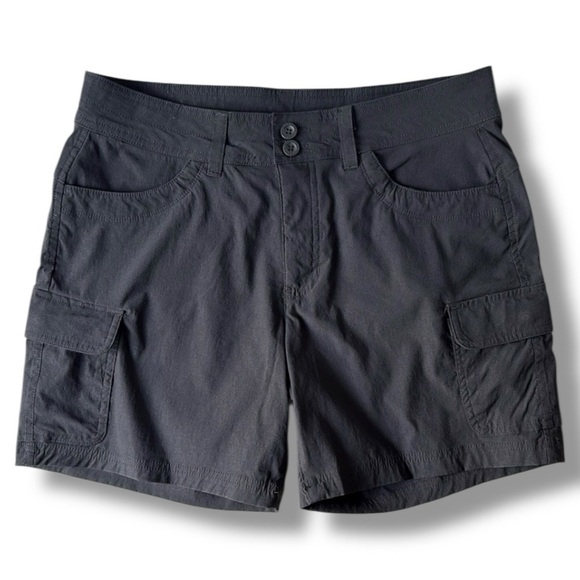 Eddie Bauer Black Summer Trail Cargo Shorts - Picture 1 of 15